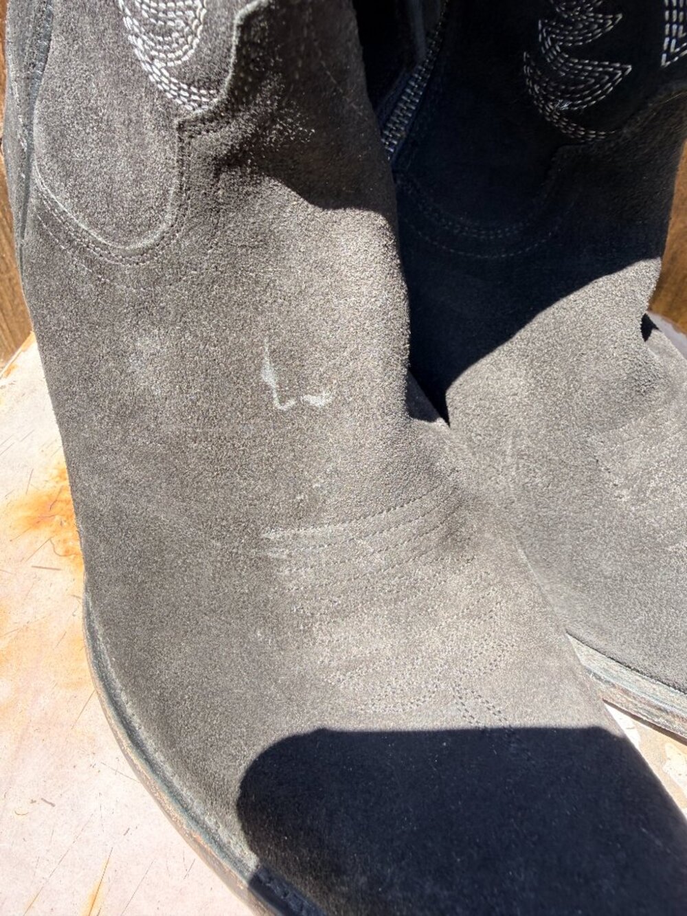 Ariat Women's Laramie StretchFit Western Boots  Black Size 11 - Picture 5 of 7